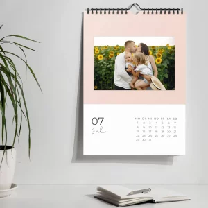 Calendario fotografico da muro
